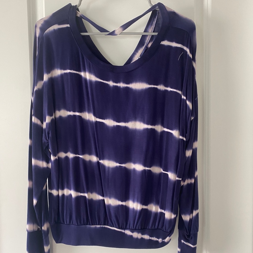 Peyton Jensen Gamma tie dye top